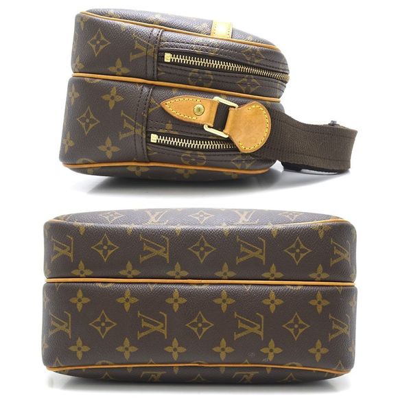 Louis Vuitton Monogram Reporter PM Brown Shoulder Bag - Picture 2 of 8